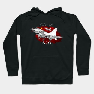 Chengdu J-10 Chiness Fighterjet Hoodie